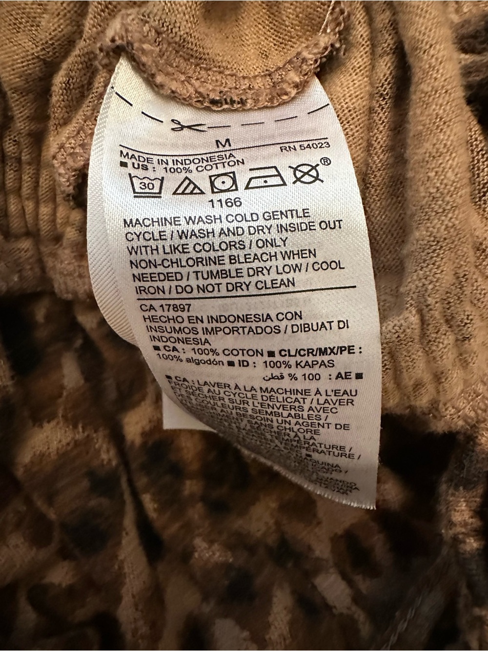 Old Navy Brown Leopard Print Jumpsuit - Picture 9 of 9